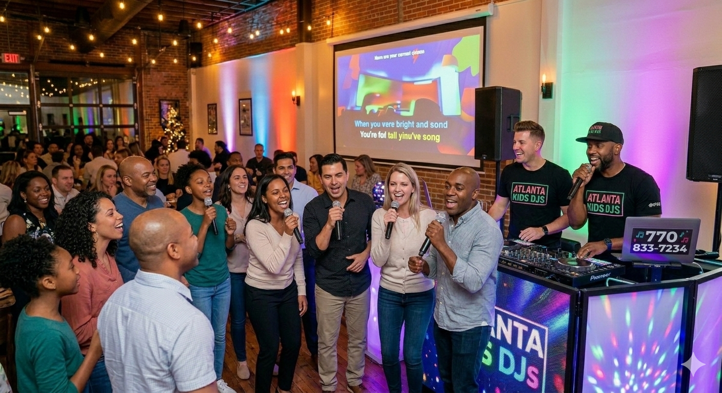 Karaoke Night DJ and party entertainment in Atlanta by Atlanta Kids DJs