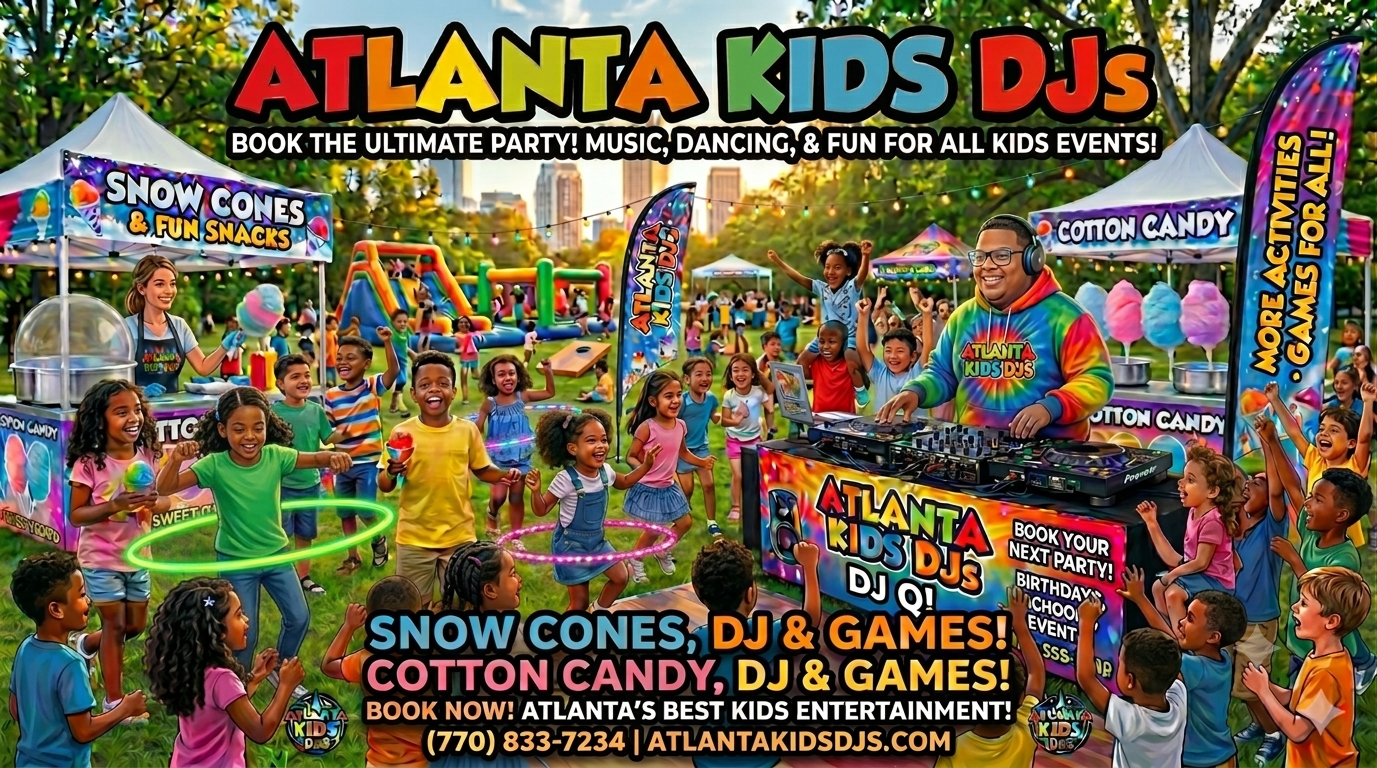 Kids Birthday Party DJ Atlanta
